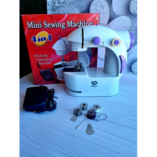 Міні швейна машина 4 у 1, Mini Sewing Machine 4 in 1